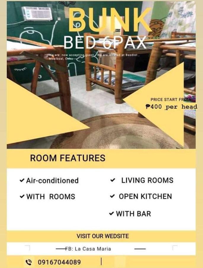 La Casa Maria Hostel Moalboal Εξωτερικό φωτογραφία
